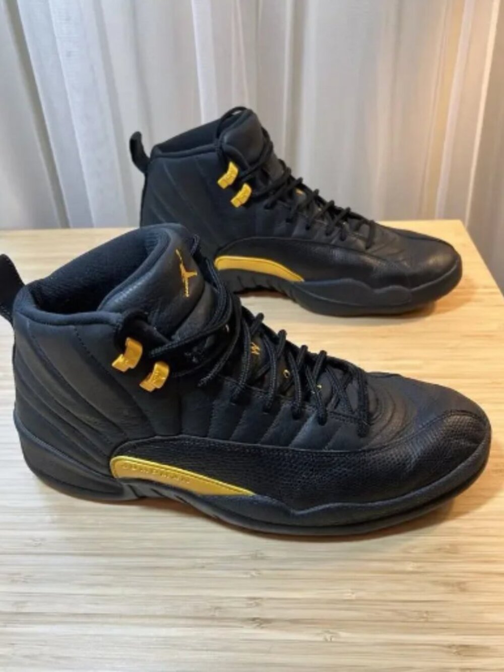 Jordan 12 Retro Mid Black Taxi